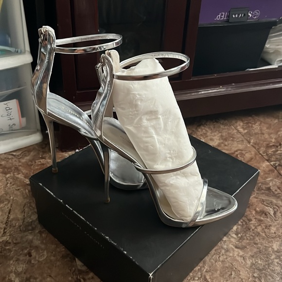 Silver Giusseppe Zanotti Heels - Picture 2 of 4